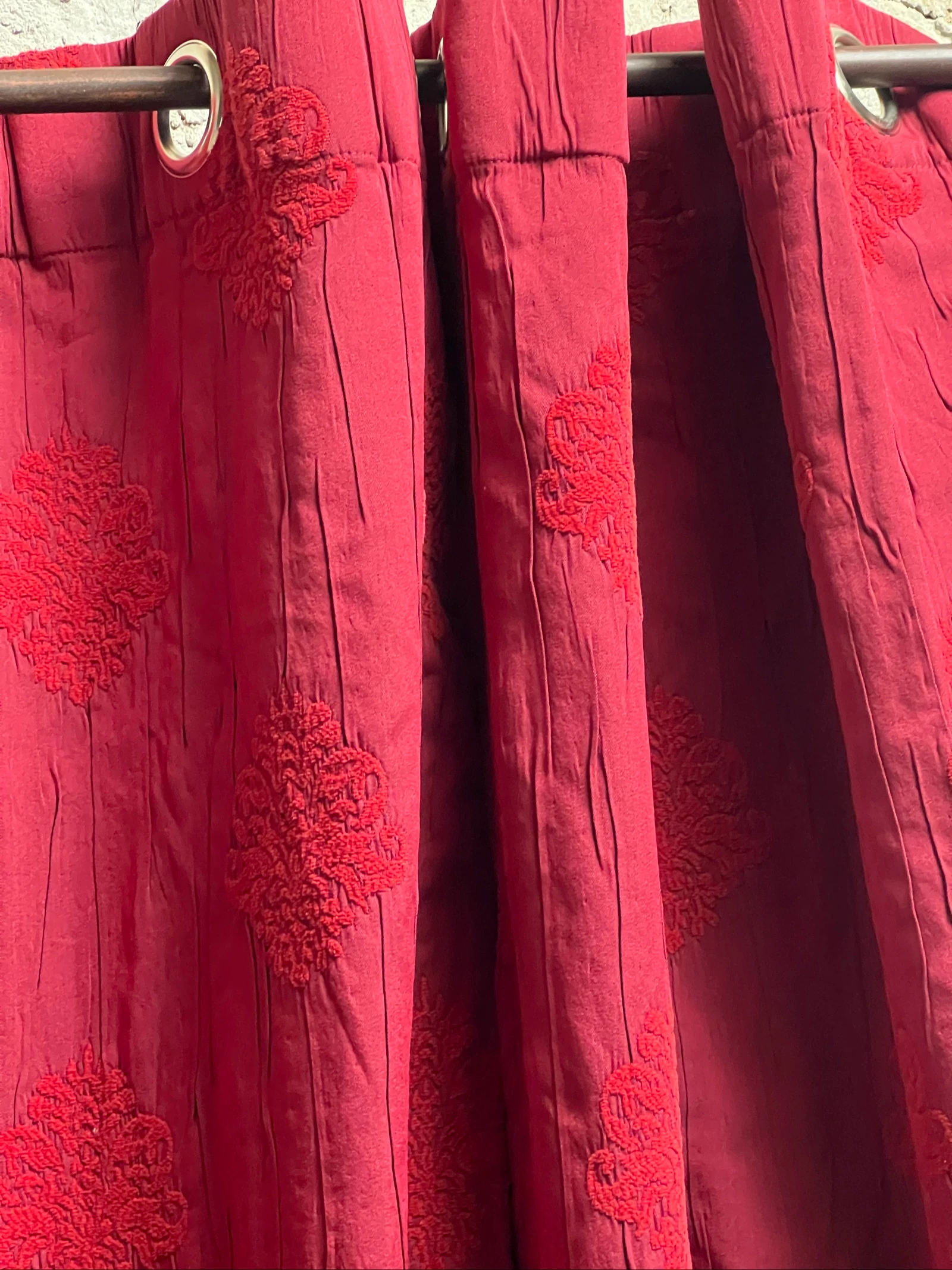 Madura 2 Panel Double Thick Curtains with Matching Tiebacks – photo 3
